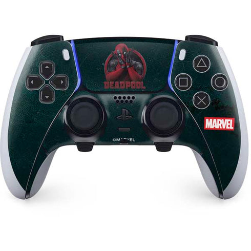 Marvel Deadpool Legacy Surprised Deadpool PlayStation PS5 Skins